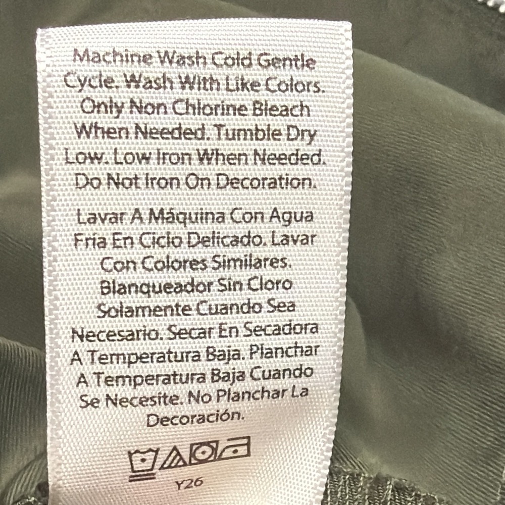 Free Assembly Utility Jacket with Removable Hood - Olive Green - Women's L - Picture 11 of 12